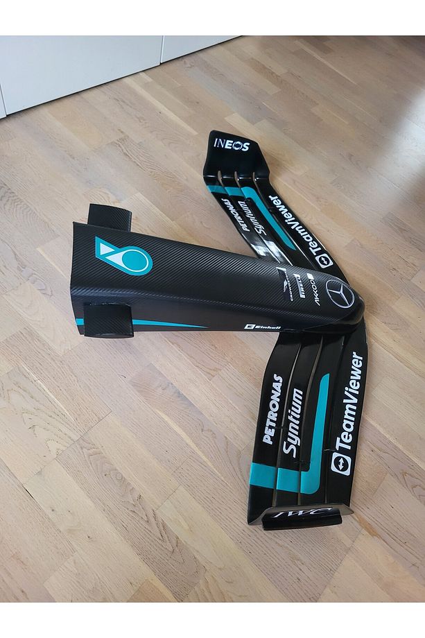 2023 Formula 1 Ön Kanat Duvar Dekoru F1 Duvar Dekoru Büyük Boy 28CM - 3
