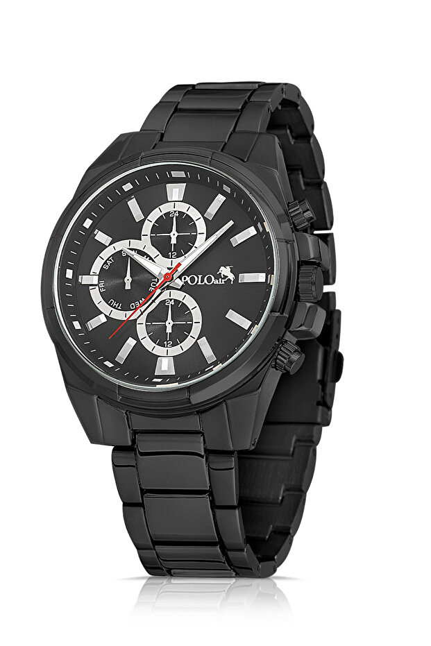 Men's Wristwatch Black Color PL-0780E1x