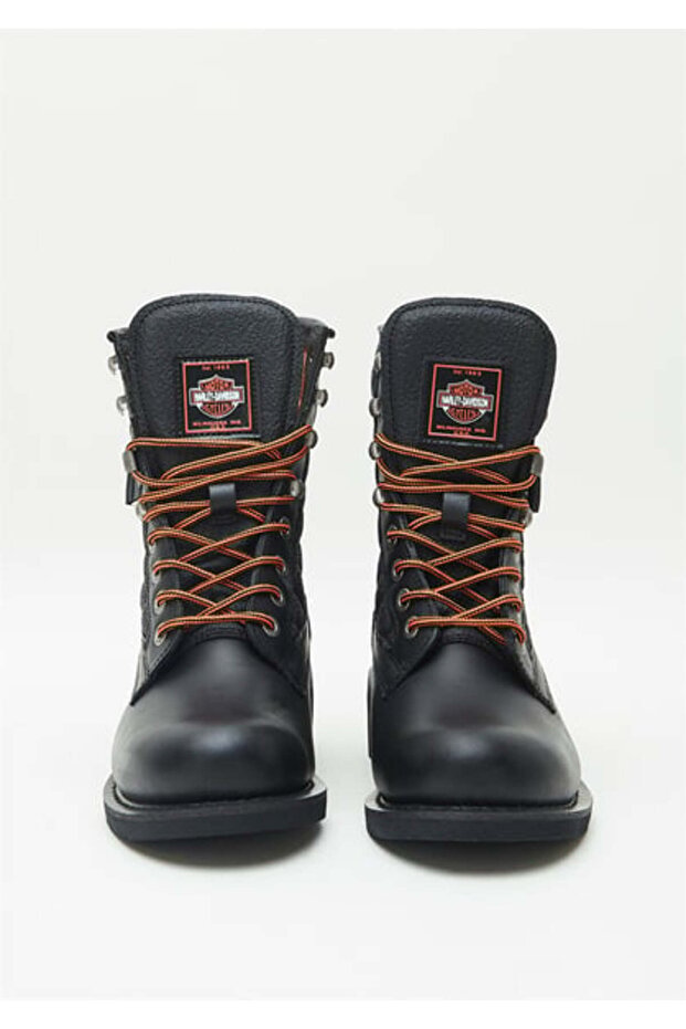 025M100031 NEW WORKER DERİ SİYAH BOT - 3
