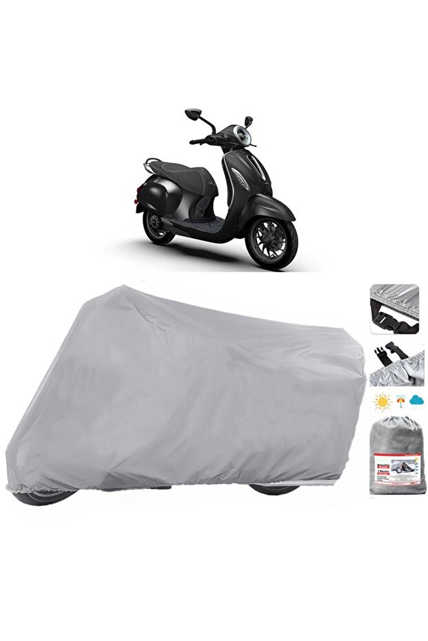 Bajaj Chetak Motorcycle Tarpaulin Waterproof UV Sun Protection