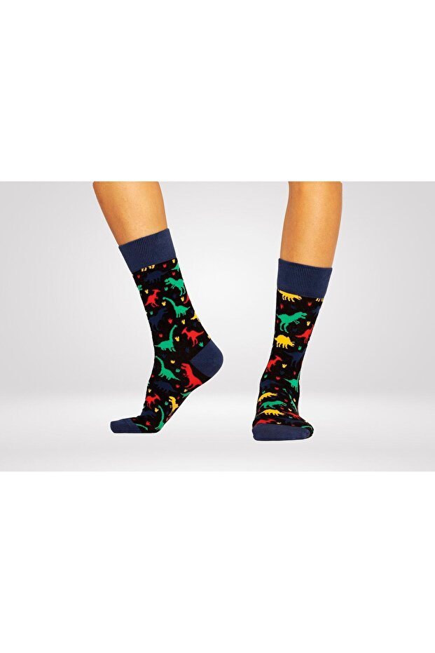 Dinazor Desenli Çorap - 3