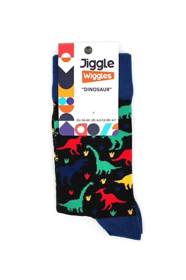 Dinazor Desenli Çorap - 5