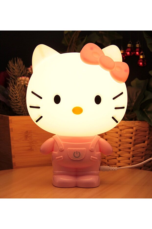 Hello Kitty Gece Lambası ve Masa Lambası - 1