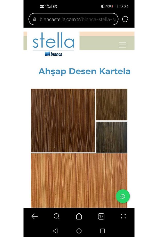 STELLA Ahşap Renkler Serisi 250ml - Ceviz - 3