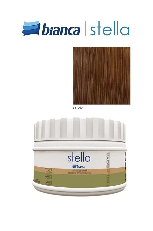 STELLA Ahşap Renkler Serisi 250ml - Ceviz - 1
