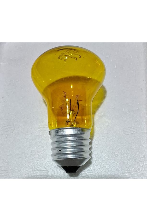 Sarı Akkor Flamanlı Mantar 10 Watt Gece Ampulü 1 Adet - 1