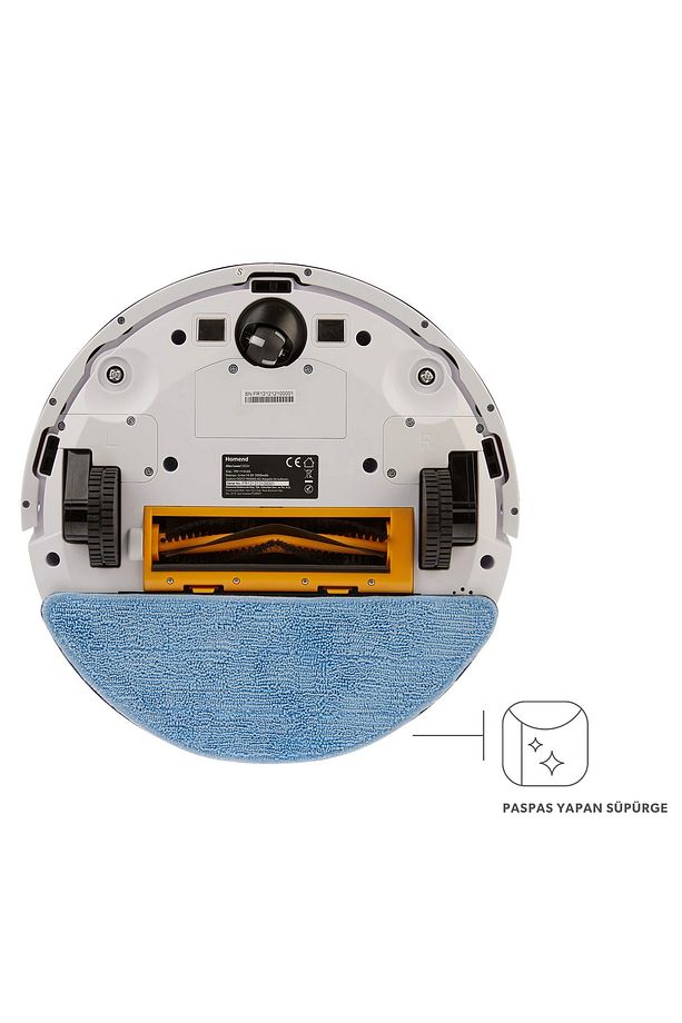 Yeni Seri Wi-Fi Bağlantı Moplu ve Laser-Lidar Haritalamalı Alex Üç Farklı Emiş Robot Süpürge - 7