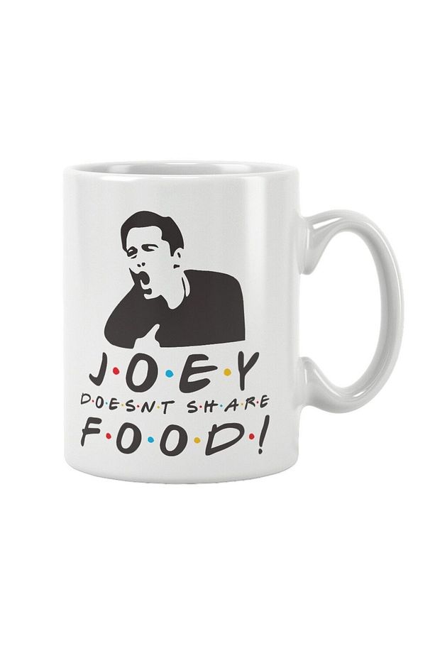 Joey Doesnt Share Food Friends Baskılı Kupa Bardak - 1
