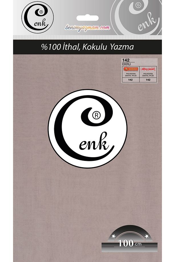 Düz Renk Poşetli Yazma 100 Cm 3 Adet Karma 20 (426 SÜTLÜ KAHVE/142 EKRU/770 SICAK VİZON) - 3