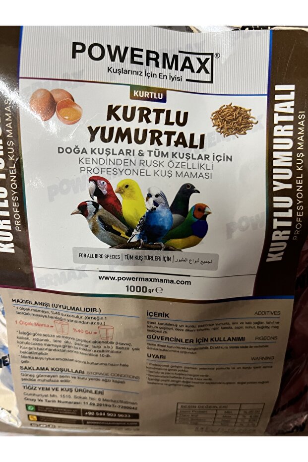 KURTLU YUMURTALI MAMA 1kğ - 1