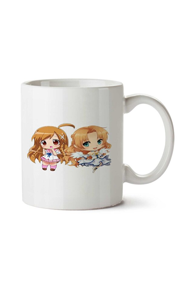 كوب مطبوع على الجانبين من ANIME CHIBI