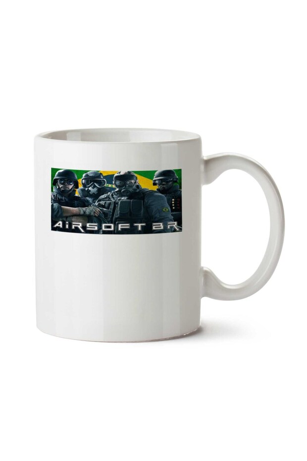 كوب Airsoft البرازيل مطبوع على الجانبين
