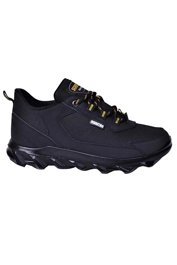 Unisex Waterproof Black Yellow Outdoor Shoes G7201tss