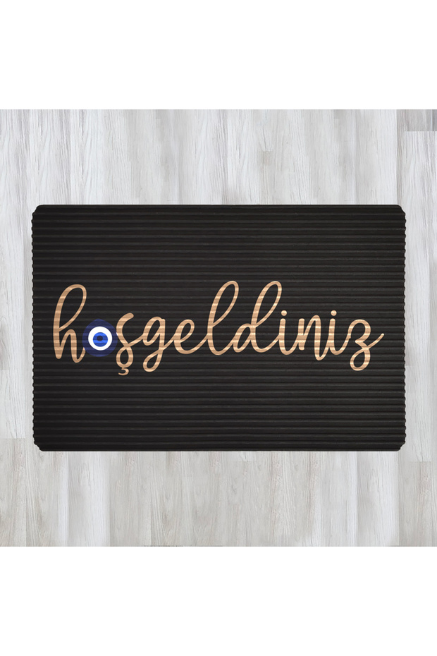 Kapı Önü Paspası Vinil Kaymaz Tabanlı 40x60 - 3