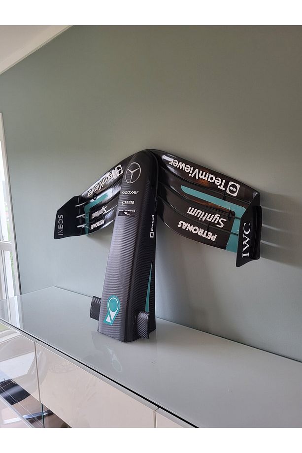 2023 Formula 1 Ön Kanat Duvar Dekoru F1 Duvar Dekoru Büyük Boy 28CM - 2