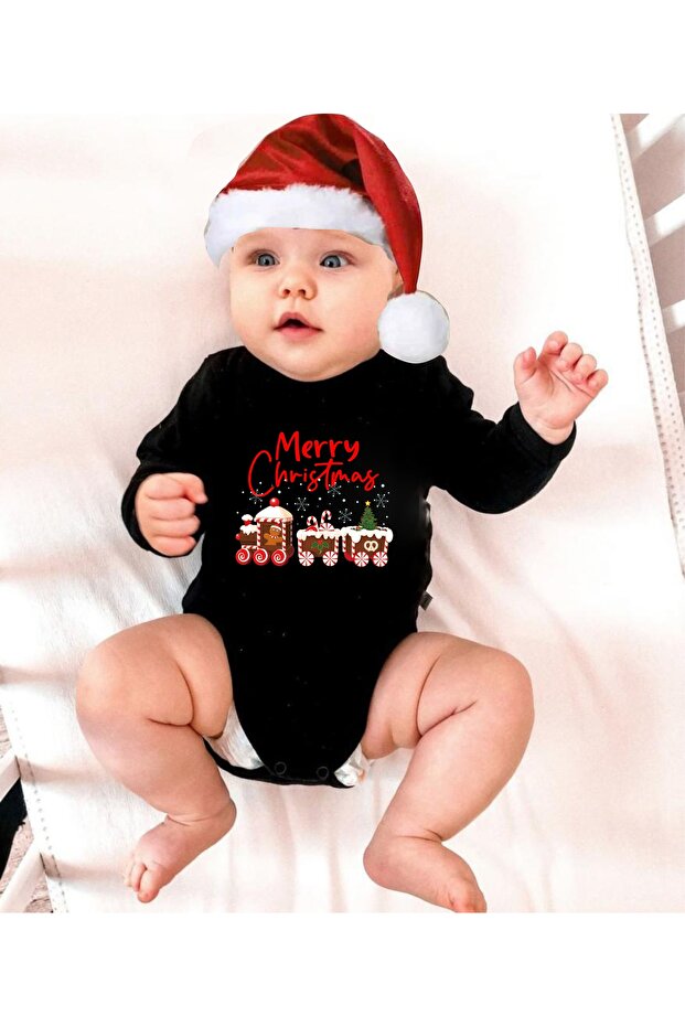 NEW YEAR TRAIN PRINTED BABY BODY ZIBIN