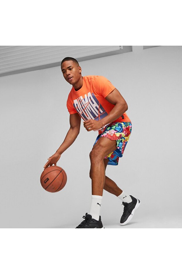 FRANCHISE AOP Short 2 Team Light Blue-AO - 4