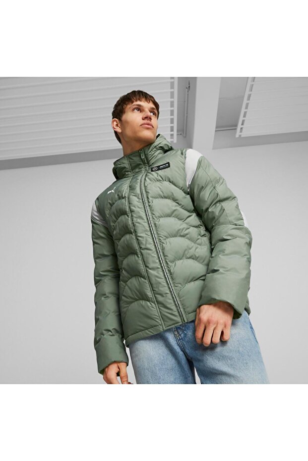 MAPF1 MT7 Ecolite Padded Jacket Eucalypt - 3