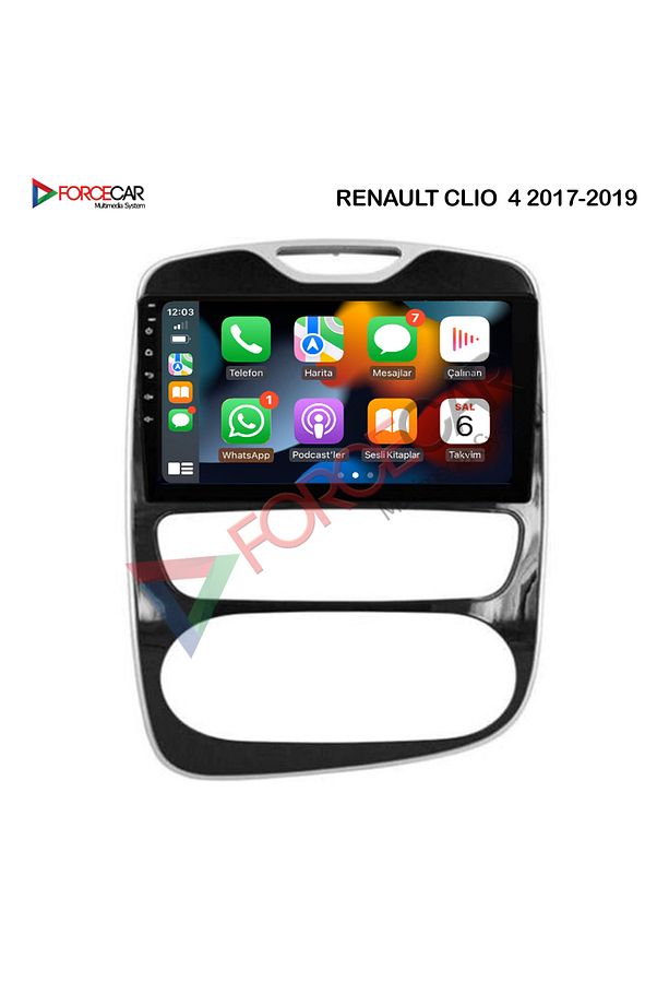 RENAULT CLİO4 2017-2019 ANDROİD MULTİMEDYA 2.32 KABLOSUZ CARPLAY - 6