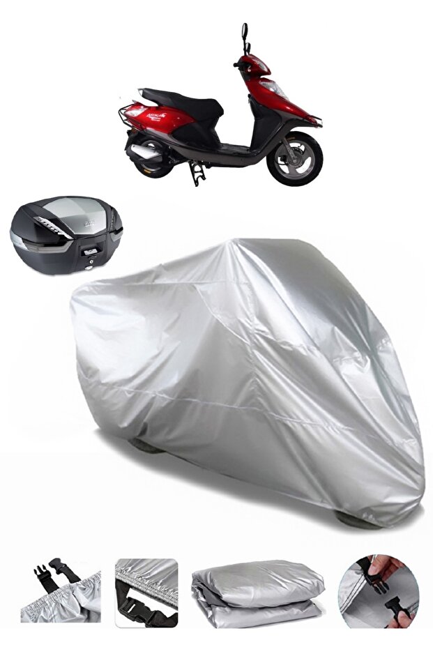 Arora AR 100T 2A Special Rear Bag Compatible Motorcycle Tarpaulin