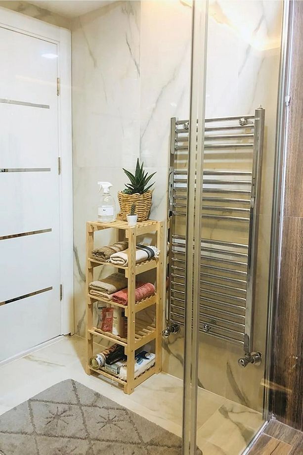 Ahşap Organizer Banyo Rafı Ayakkabılık Çok Amaçlı Raf Çiçeklik Kitaplık - 3