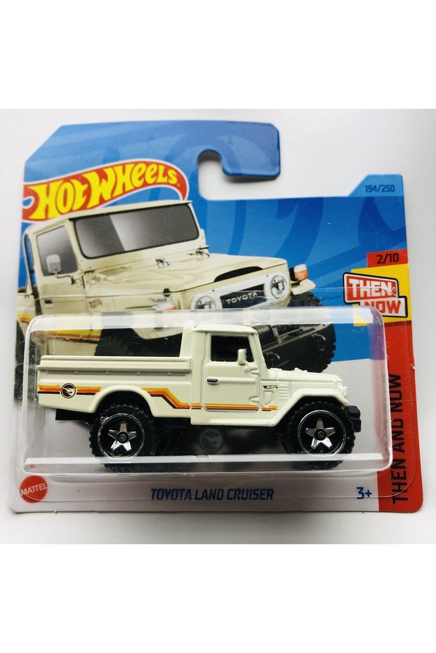 2023 Production New Toyota Land Cruiser White Th Special Series Treasure Hunt 1:64 Scale Hotwheels Brand 2/10