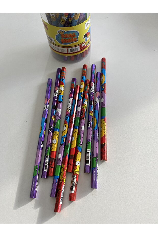 Kral Şakir Kurşun Kalem 10 Adet - 1