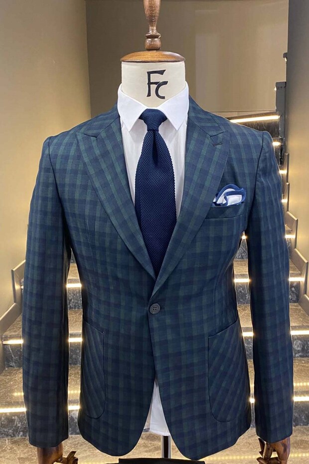 Torba Cep Yeşil Tek Ceket - 2