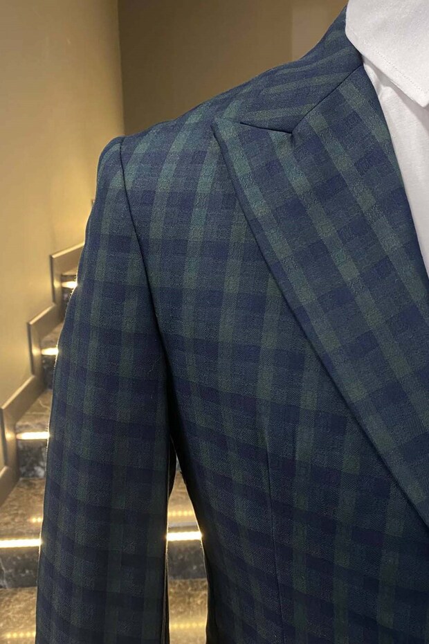 Torba Cep Yeşil Tek Ceket - 3