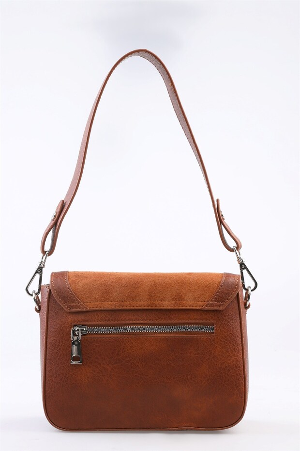 Kadın Çapraz Çanta Taba - 5