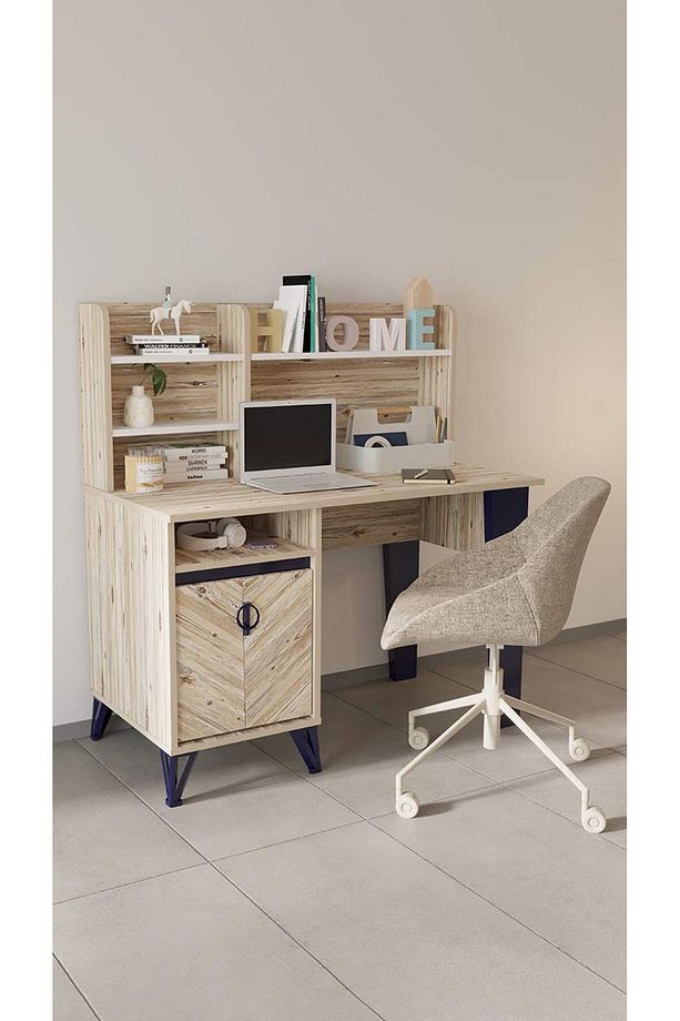 Arda 60x120 Cm Çalışma Masası Bilgisayar Masası Ofis Ders Yemek Masası Atlantik Çam - 1