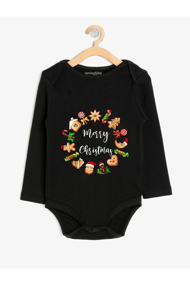 COOKIE MERRY CHRISTMAS PRINTED BABY BODY ZIBIN