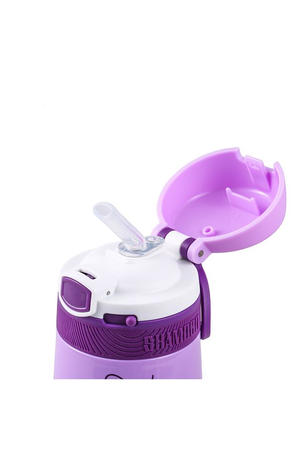 350 Ml Paslanmaz Çelik Pipetli Çocuk Matara Vagonlife (2'li Set) - 7