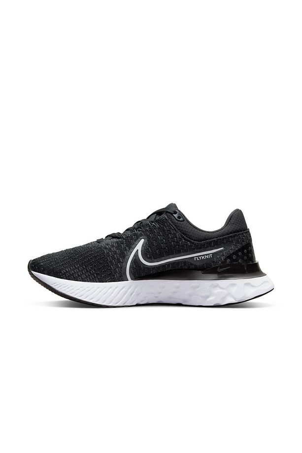 Running React Infinity Run Flyknit 3 Sneakers Black/White Kadın Siyah Spor Ayakkabı - 7