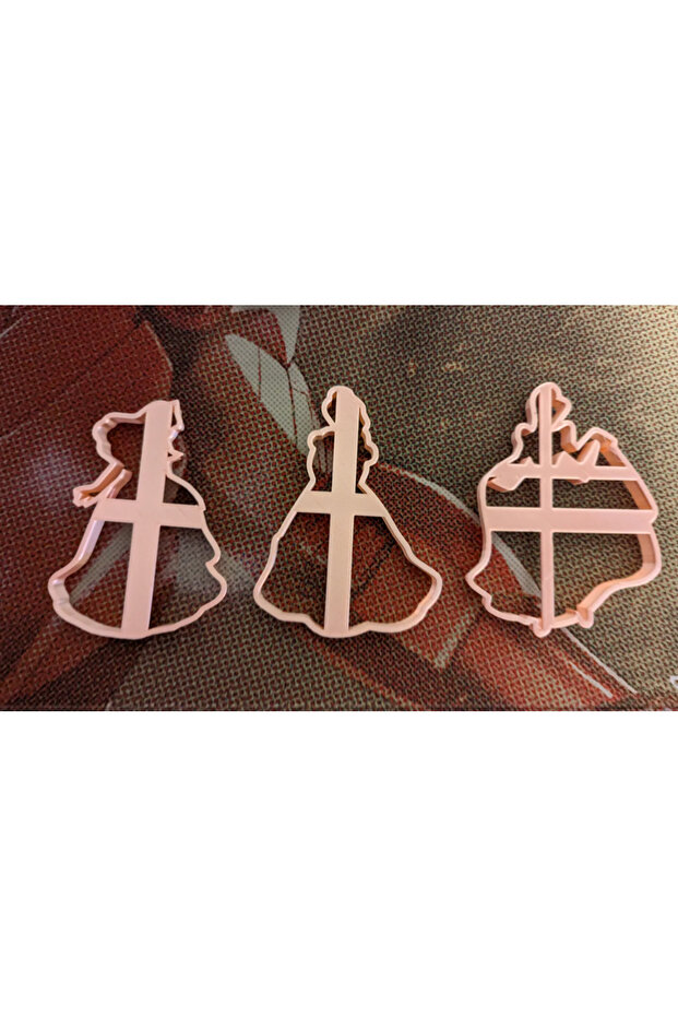 Princess Dough - Cookie Mold 3 Pieces