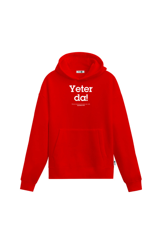 Yeter Da Kapüşonlu Sweatshirt - 1