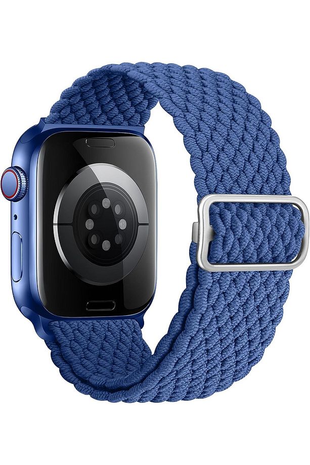 Apple Watch Uyumlu 38mm 40mm 41mm 1/2/3/4/5/6/se/7/8/9 Kordon Loop Örgülü Kordon - 1