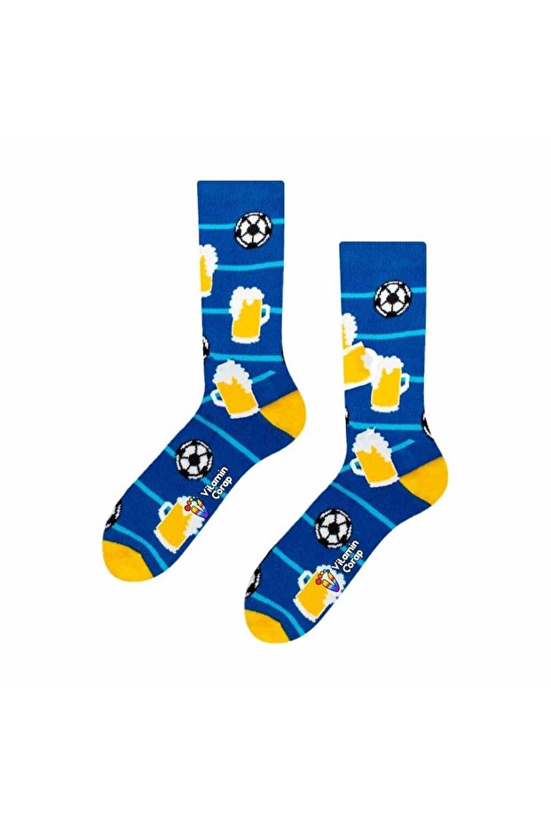 Football Enjoyment Colorful Socks