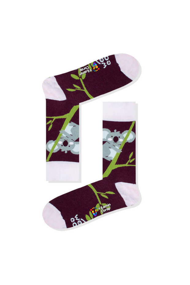 جوارب كوالا الملونة - 1