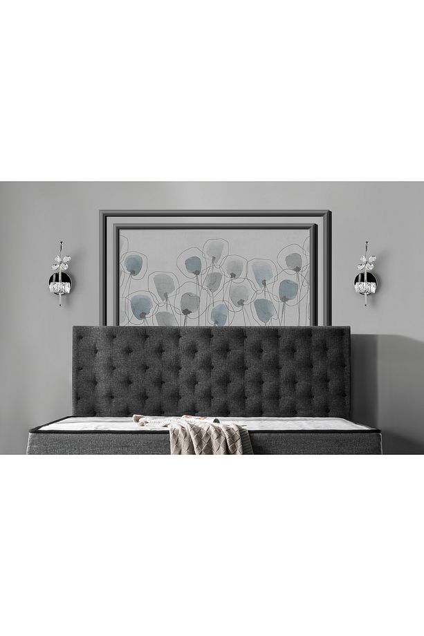 Taşlı LED Kristal Duvar Apliği Duvar Aplik Modern Oturma Odası Yatak Odası Aplik Günışığı - 5