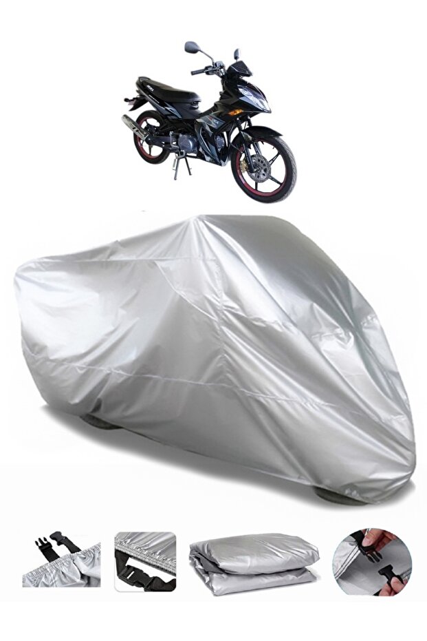 Arora AR 100-62 Eagle Compatible Rear Bag Compatible Motorcycle Tarpaulin Premium Quality Thick