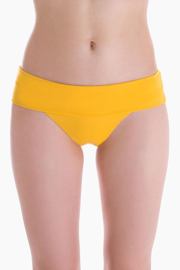63040 Sarı Beli Katlanabilir Bikini Altı - 1