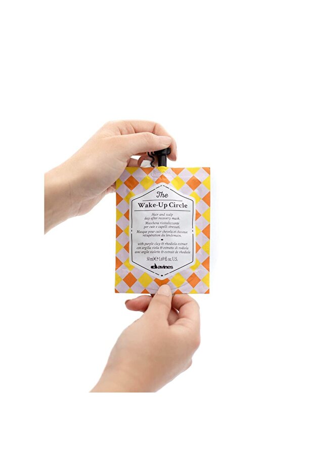 davinesthe Wake-up Circle Recovery Hair And Scalp Vegan Hair Mask - 4