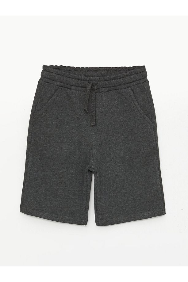 Beli Lastikli Basic Erkek Çocuk Şort - 3