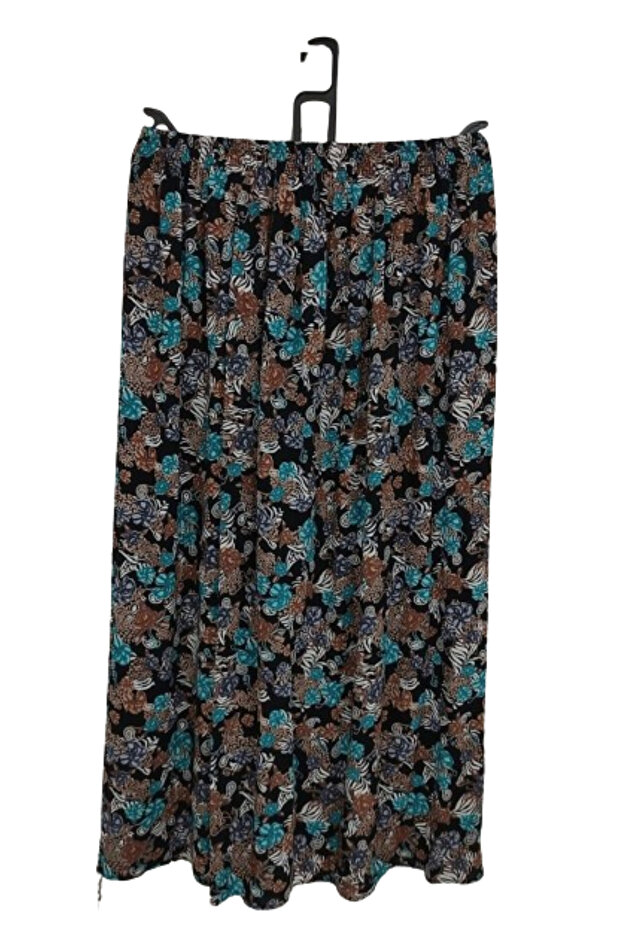 Lastikli Basma Etek - 1