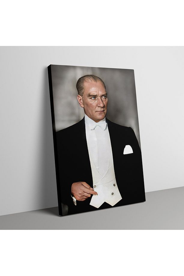 Kanvas Duvar Tablosu Atatürk Tekli Canvas Tablo KANVAS159 - 2