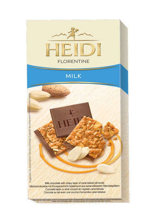 Karamelize Badem Parçaçıklı Sütlü Çikolata 100 Gr - 1