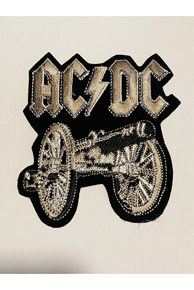 Acdc Pech Rigging and Jeans Patch Patches - 8 سم × 10 سم