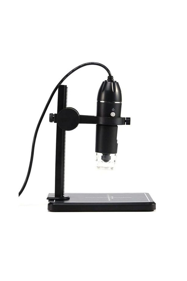 Taşınabilir Dikey Ayarlanabilir Dijital Mikroskop 2MP 4X Zoom 8 LED Profesyonel El Büyüteci - 8