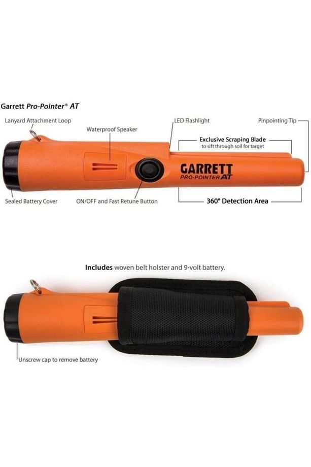 Hediyeli Pro Pointer At Define Altın Dedektörü - Hediye Alan Tarama Dedektörü - 7
